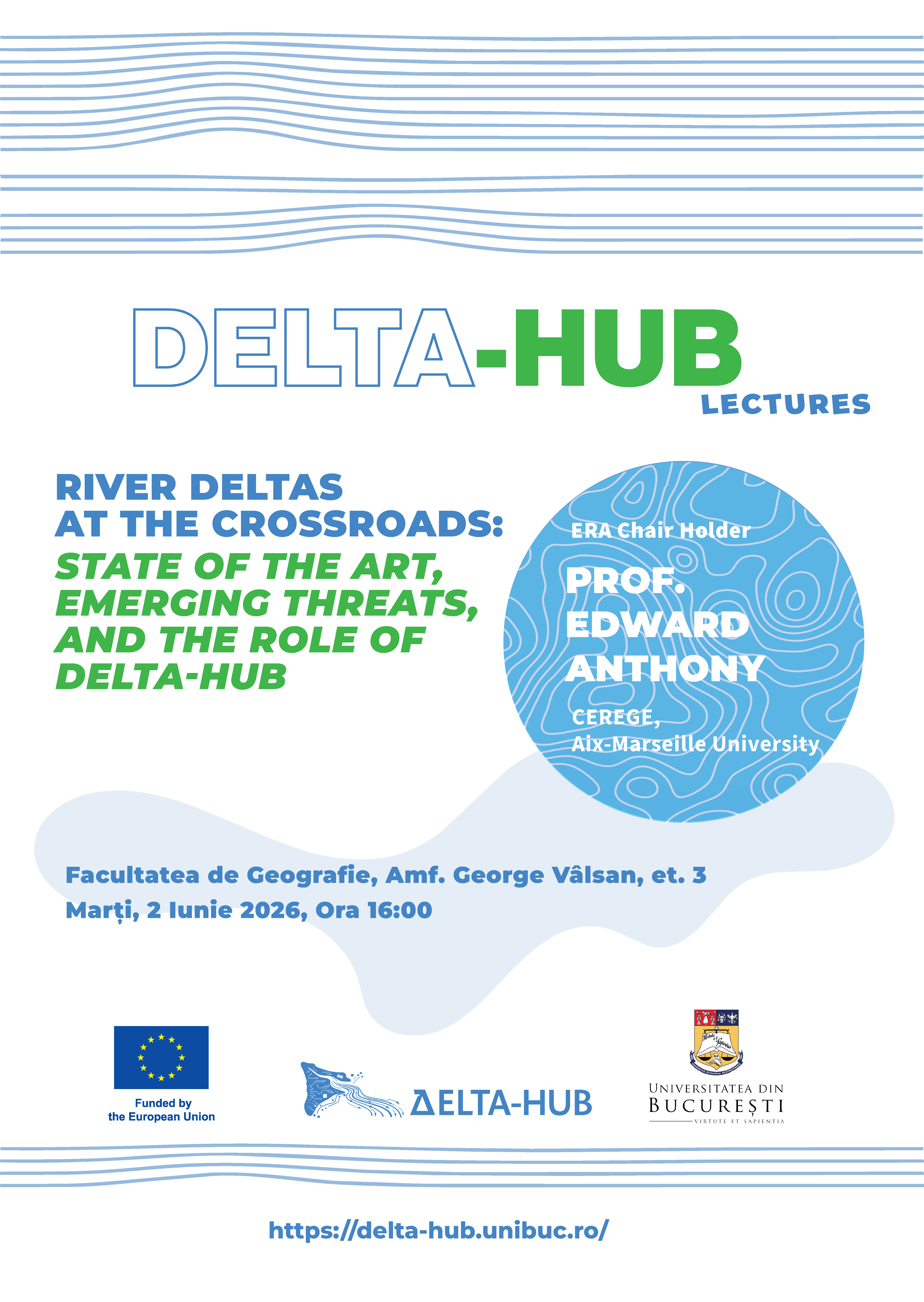DELTA-Hub Lecture: River Deltas at the Crossroads